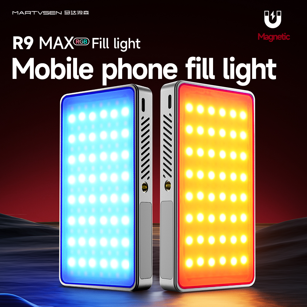Photography Lighting Professional - Mini Rechargeable R9PRO full-color RGB Camera