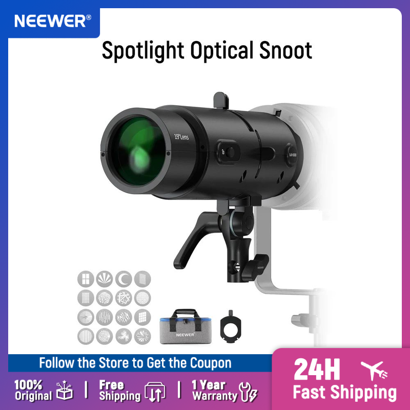 Ls Photography Lighting Kit - NEEWER LS-300 Spotlight Optical Snoot for