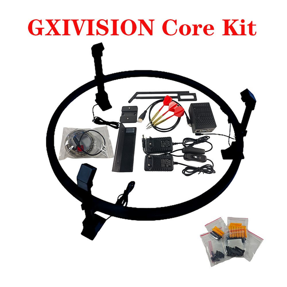 Photography Lighting Diagram - GXIVISION Core Kit Autodarts Compatible DIY