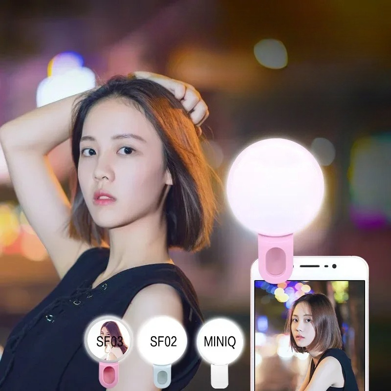 Mobile Phone LED Selfie Ring L - Photography Lighting Circle ulasan dan harga