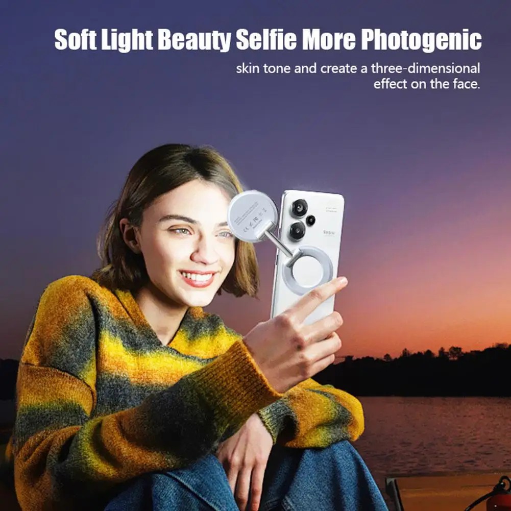 2in1 Foldable Magnetic Phone H - Photography Lighting Professional ulasan dan harga