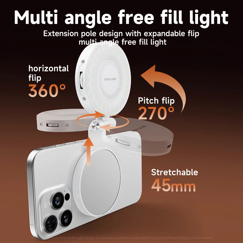 LED Selfie Fill Light for Mags - Photography Lighting Professional ulasan dan harga