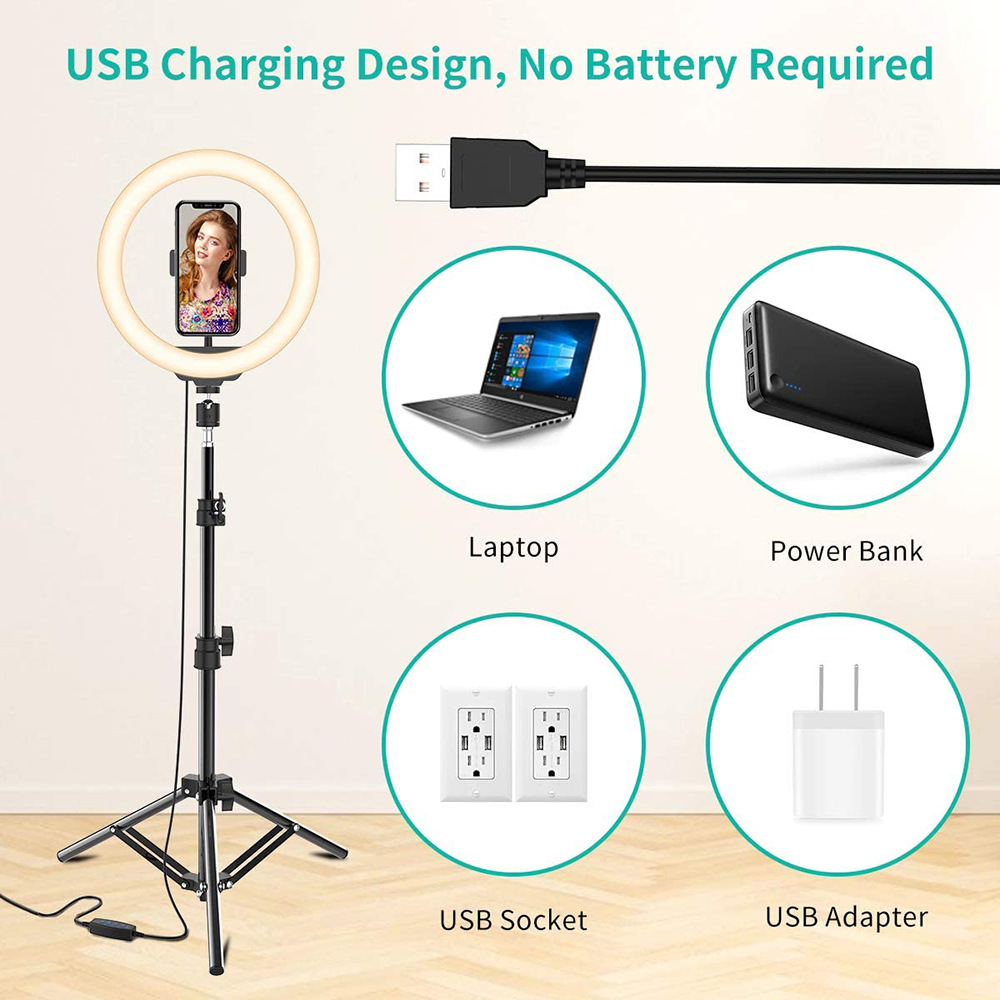 Phone Live Ring Light 10 Inch  - Photography Lighting Professional ulasan dan harga