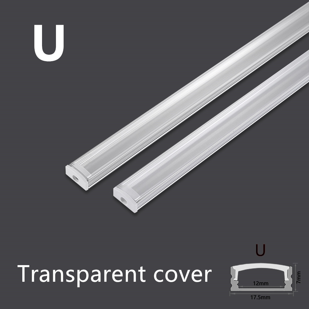 LED 50cm Aluminium Channel for - Diffusion Material Roll ulasan dan harga