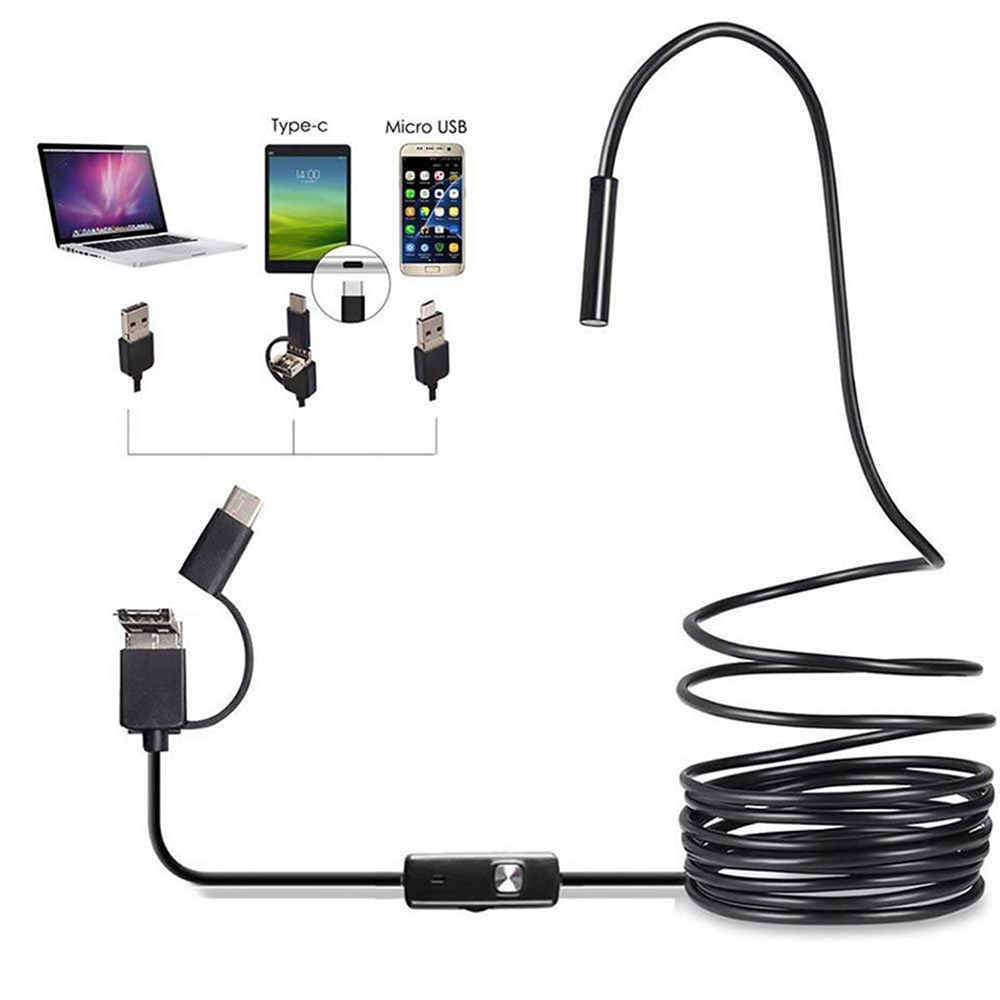 6 LED Light 7mm 1M  Endoscope  - Photography Lighting Diagram ulasan dan harga