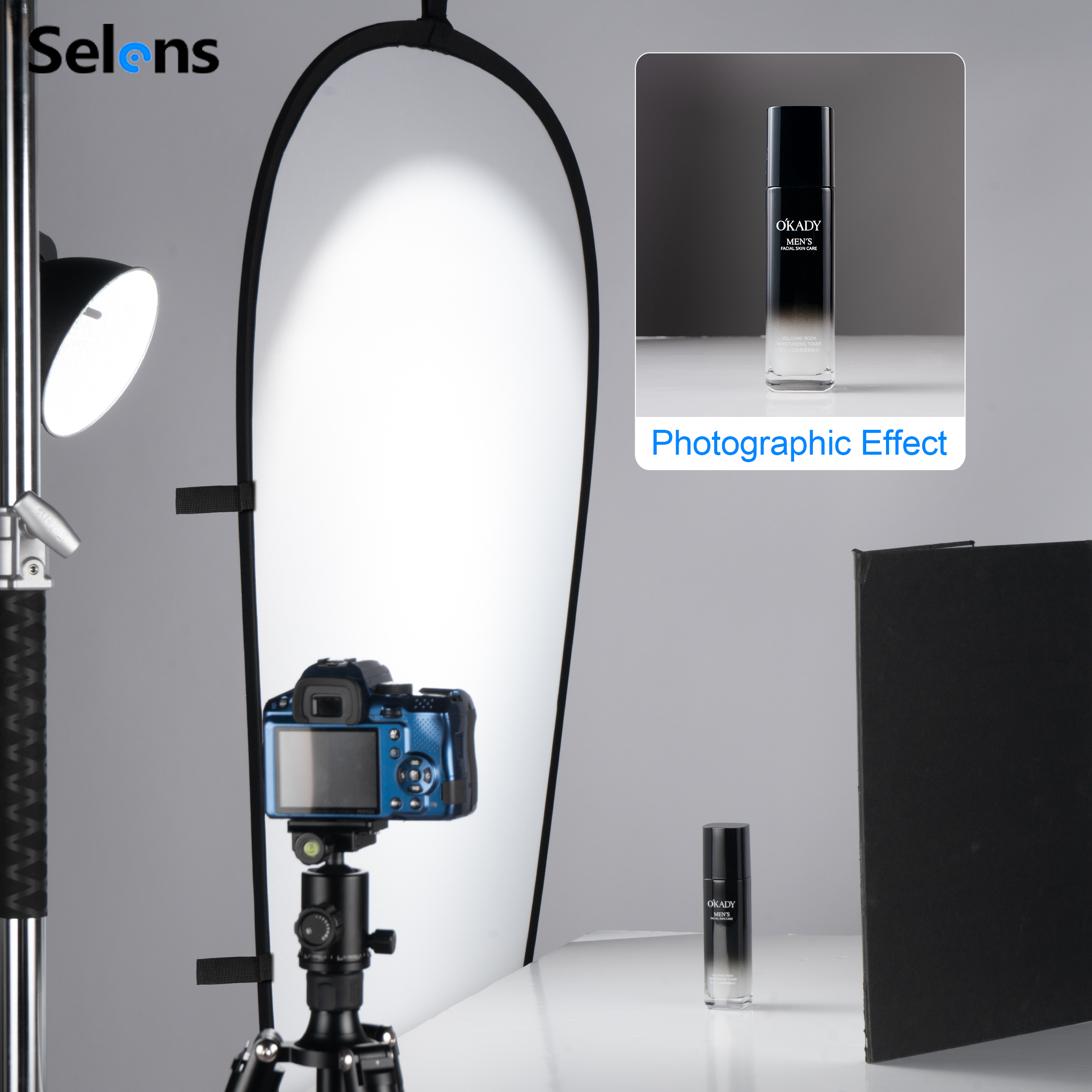 Selens White Diffuser Foldable - Photography Lighting Diffuser ulasan dan harga