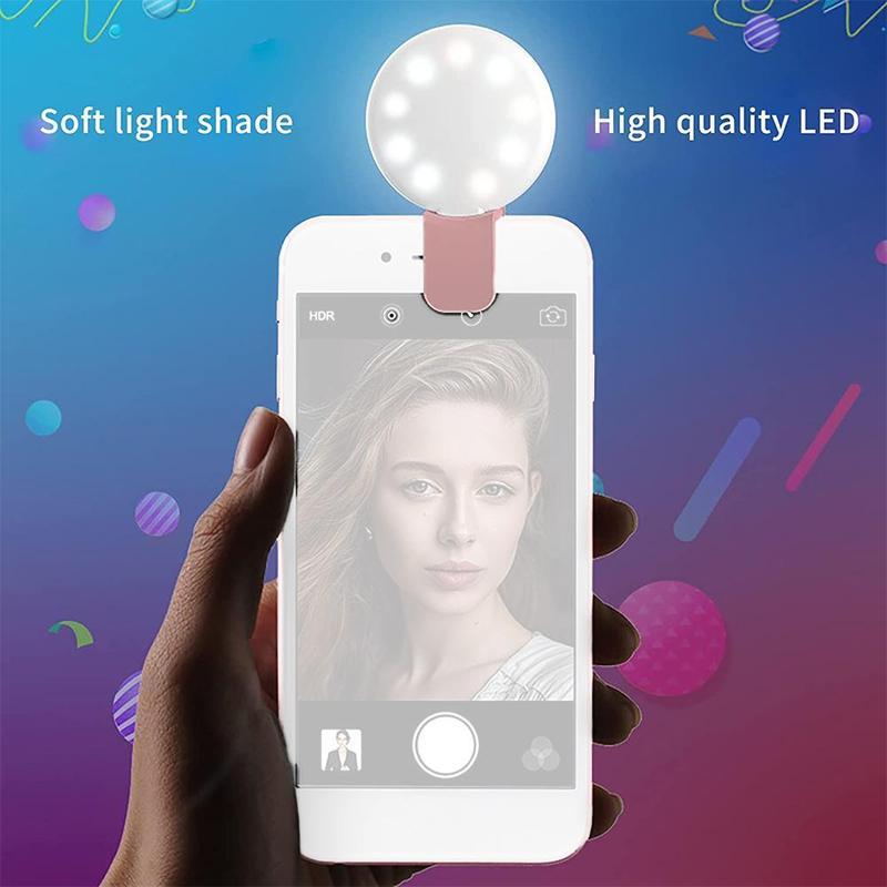 Mobile Phone LED Selfie Ring L - Photography Lighting Circle ulasan dan harga
