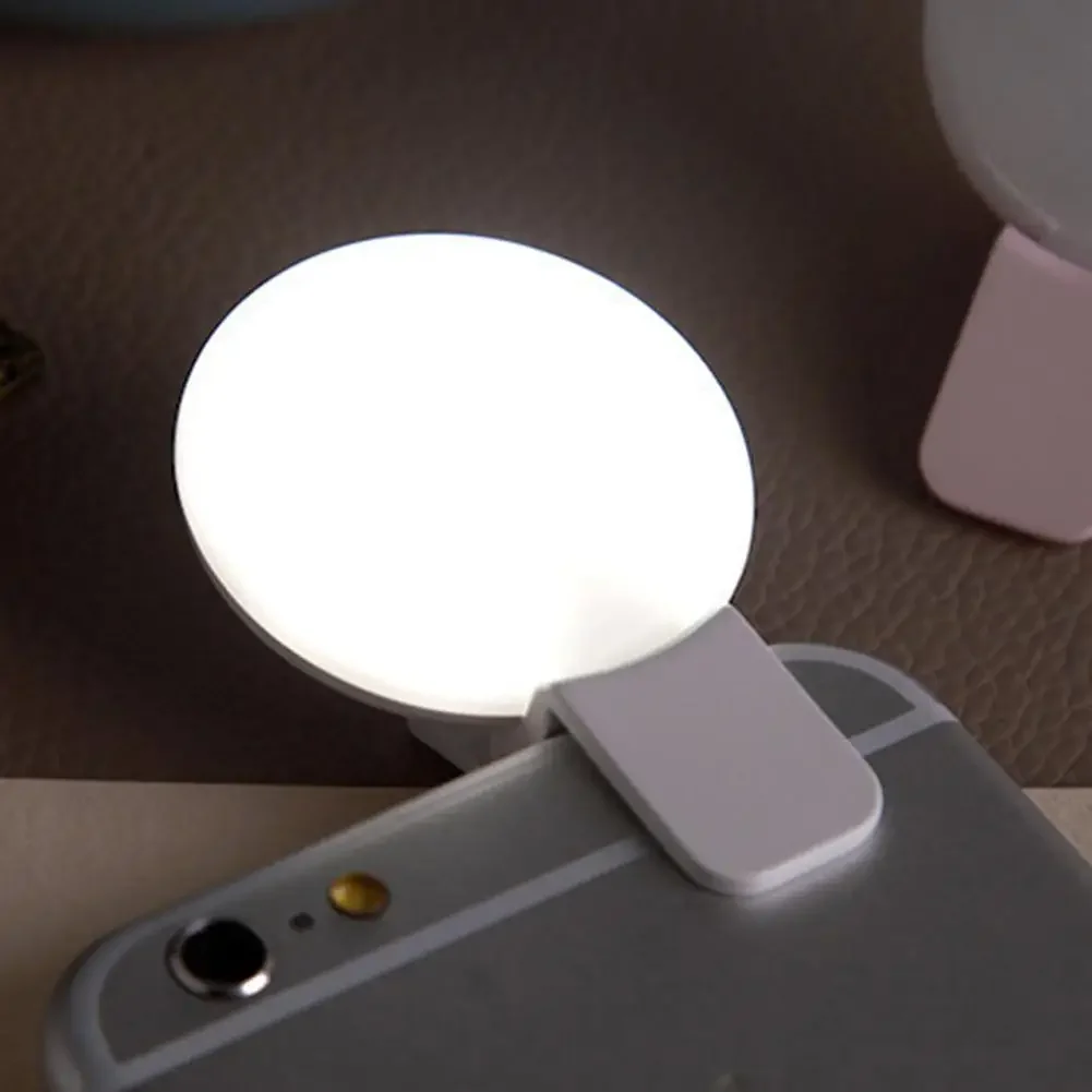 1PC Mobile Phone LED Selfie Ri - Photography Lighting Circle ulasan dan harga