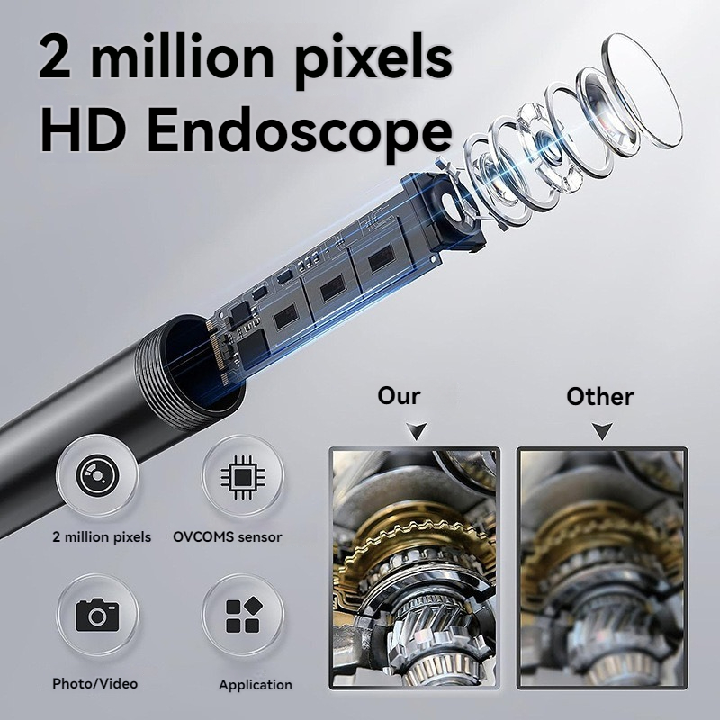 8mm Lens Industrial Endoscope, - Photography Lighting Diagram ulasan dan harga