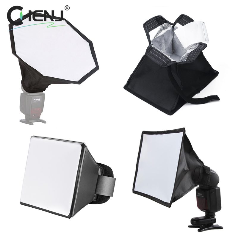 1pcs Foldable Flash Diffuser S - Photography Lighting Diffuser ulasan dan harga
