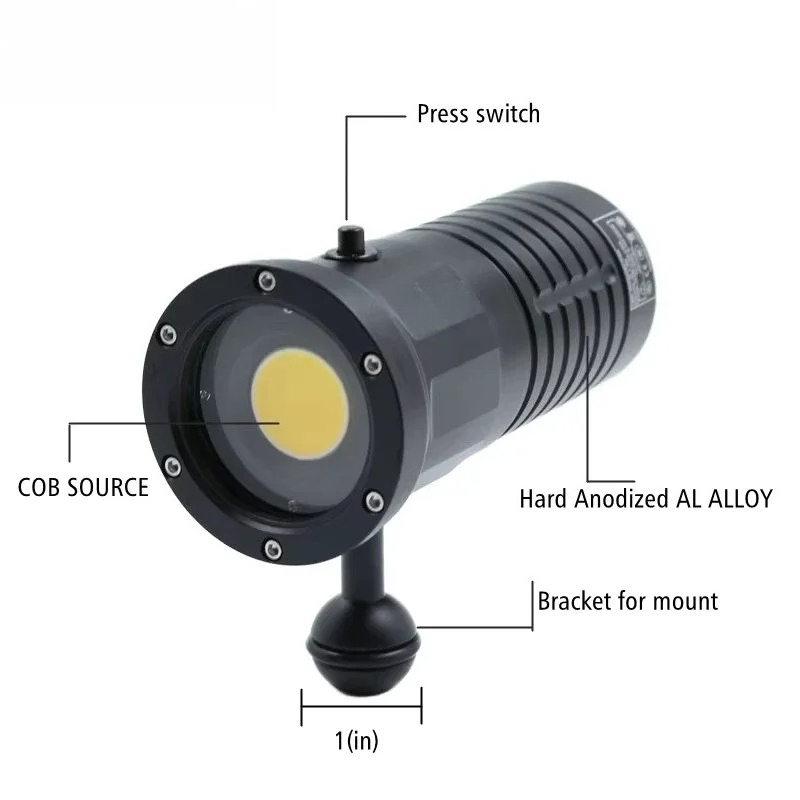 DL-V50 IP68 150M Diving Video  - Photography And Videography Lighting ulasan dan harga