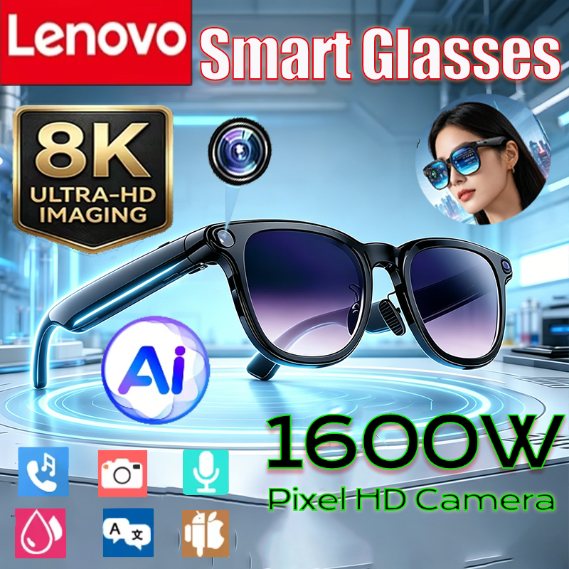 Lenovo 8K 1600MP Smart Glasses - Photography Lighting Professional ulasan dan harga