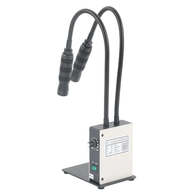 20W 6000K Dual Gooseneck Spotl - Photography Lighting Diagram ulasan dan harga