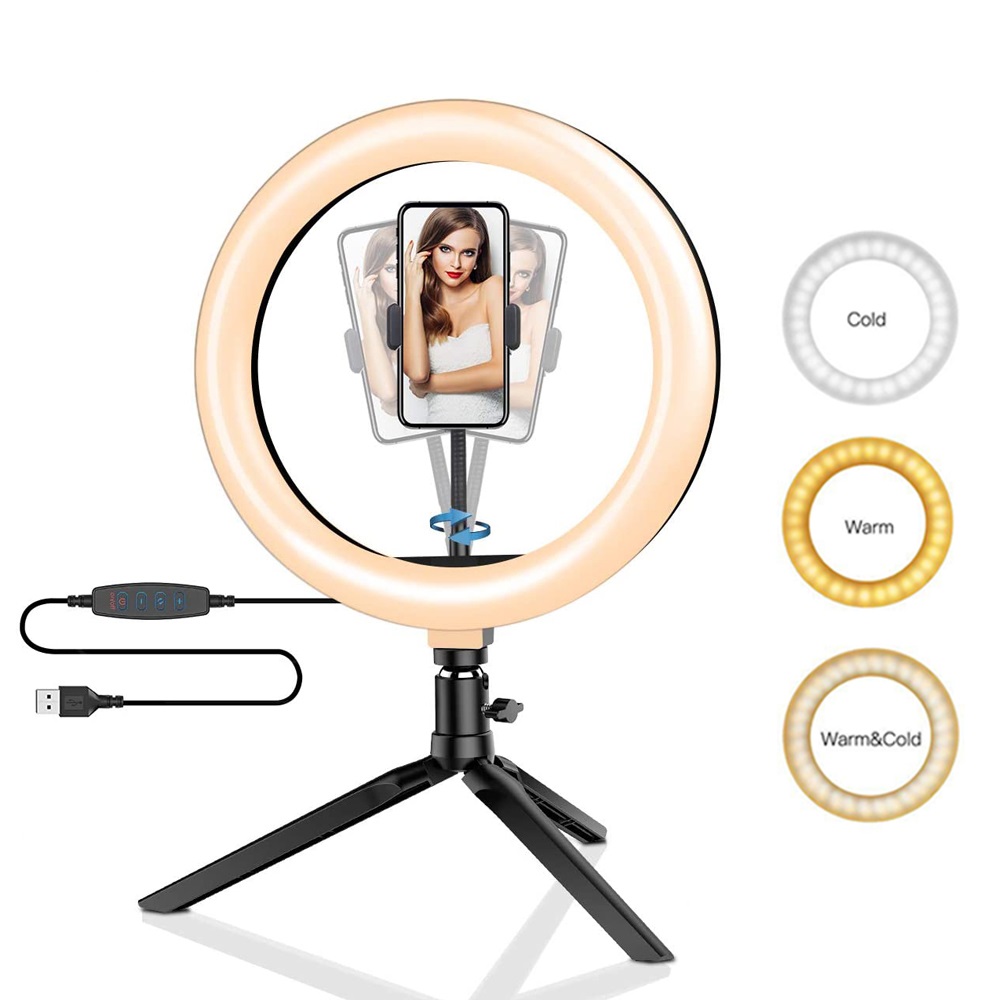 26cm 10 inch Led Ring Selfie L - Photography Lighting Professional ulasan dan harga