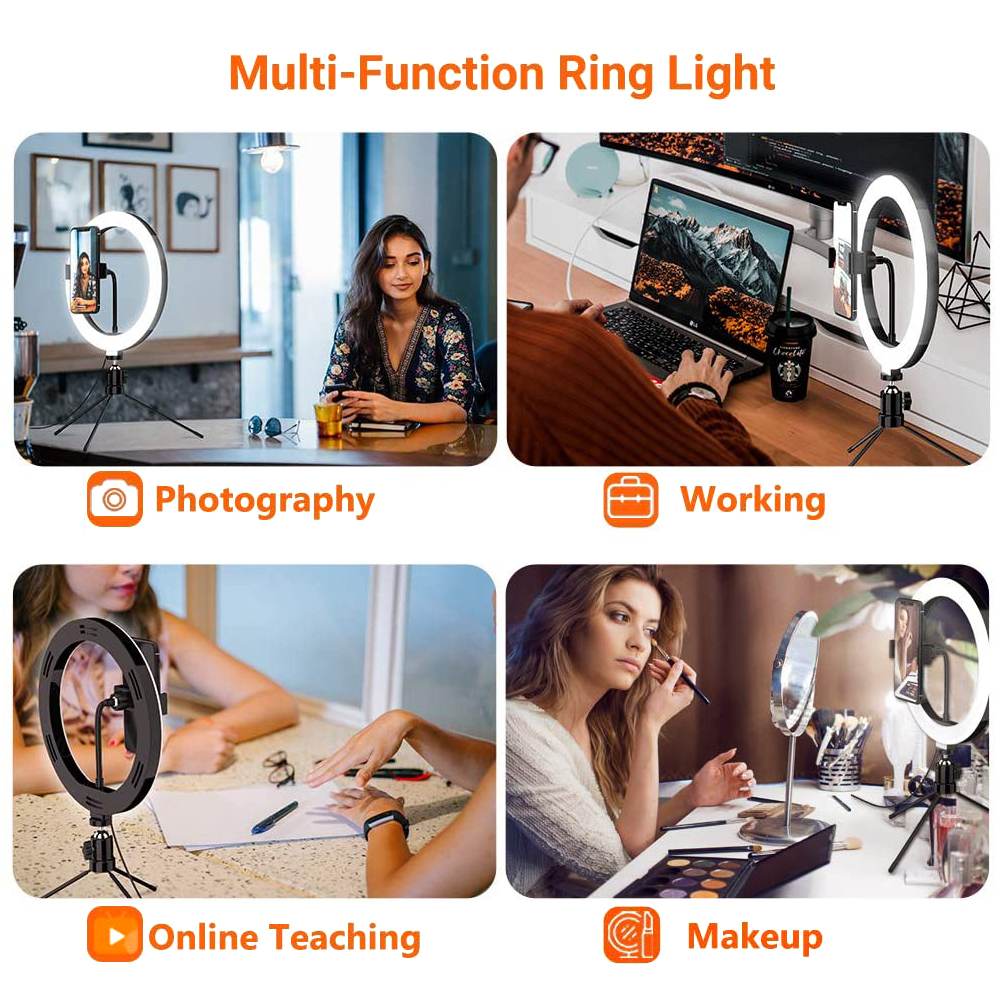 26cm 10 inch Led Ring Selfie L - Photography Lighting Professional ulasan dan harga