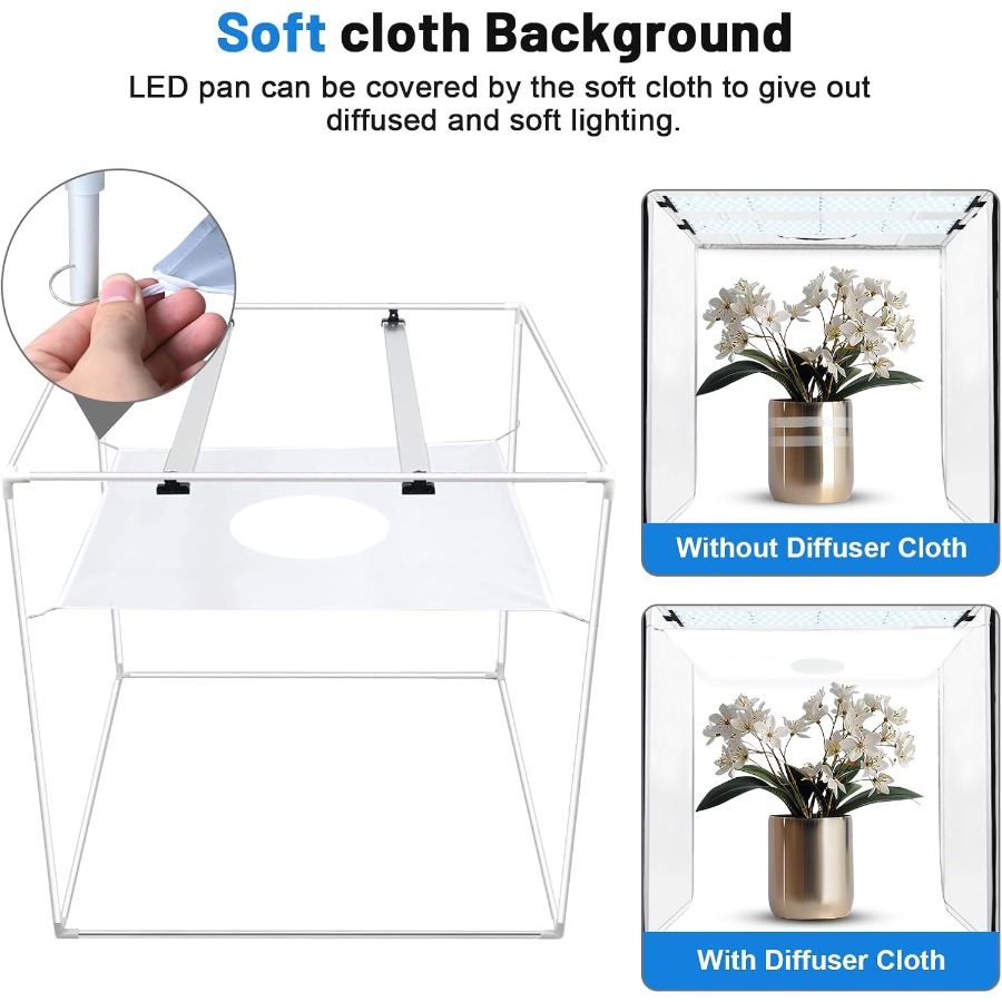 Photo Light Box 40x40 Inch for - Photography Lighting Professional ulasan dan harga