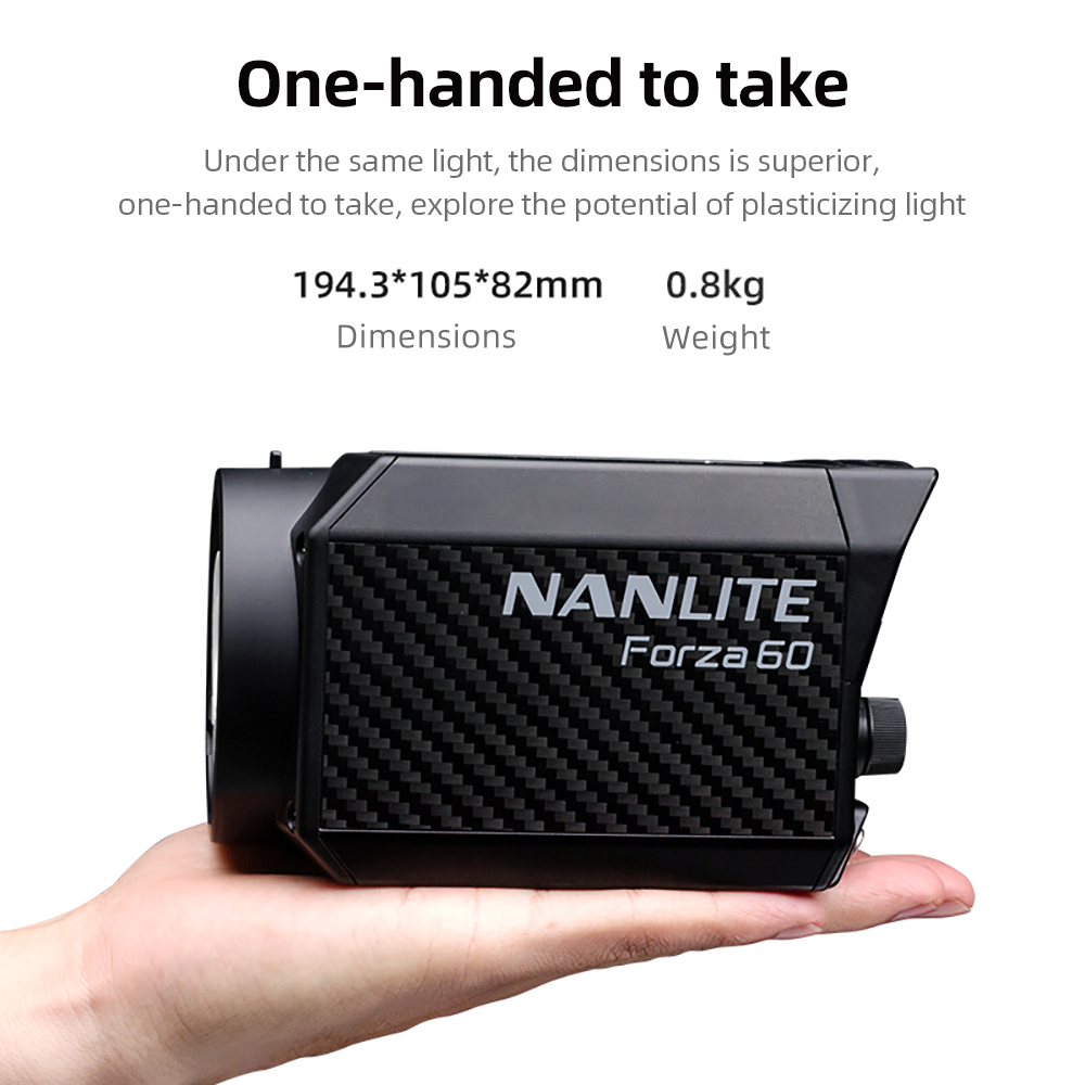 Nanlite Forza 60W Portable 560 - Portable Strobe Monolight ulasan dan harga