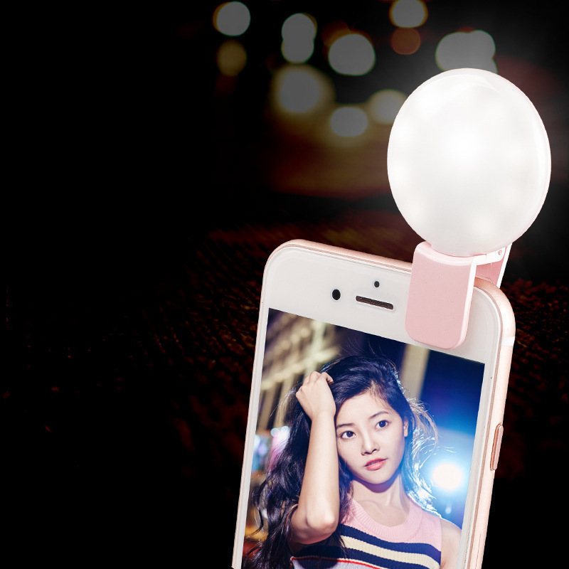 Mobile Phone LED Selfie Ring L - Photography Lighting Circle ulasan dan harga