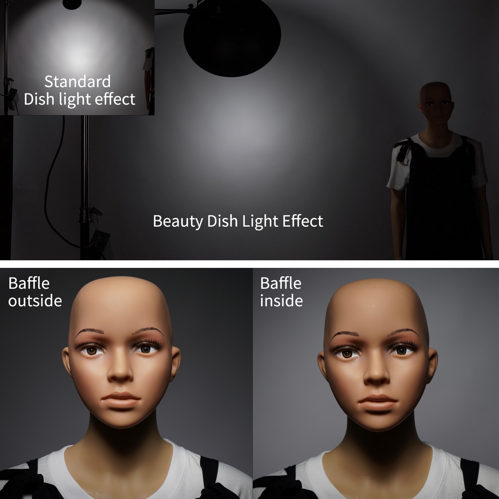 Selens 70cm Silver/White Inter - Photography Lighting Diffuser ulasan dan harga