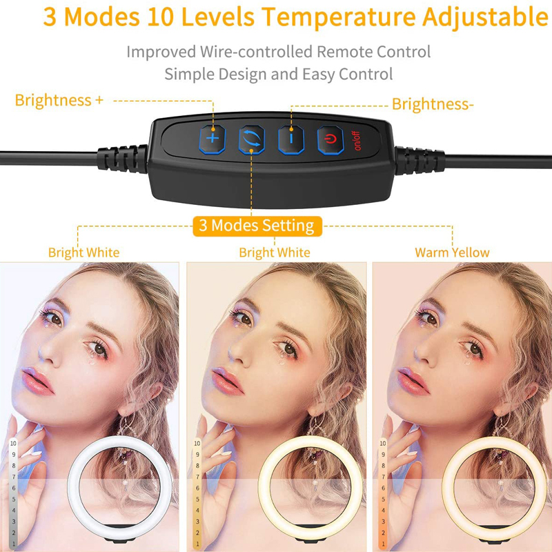 16/26/33cm Selfie Ring Light L - Photography Lighting Circle ulasan dan harga
