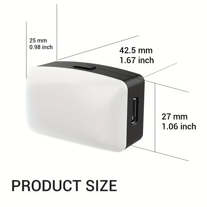 Mini Magnetic LED Selfie Light - Photography Lighting Flash ulasan dan harga