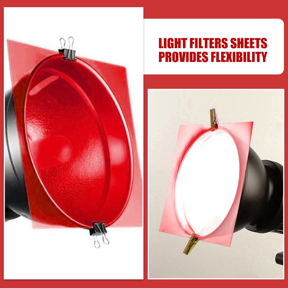 5 Sheets Color Correction Ligh - Photography And Videography Lighting ulasan dan harga