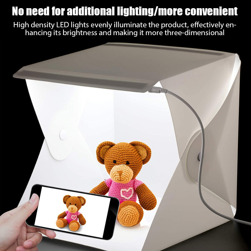 Mini Folding Photo Booth Softb - Softbox Portable Strip ulasan dan harga