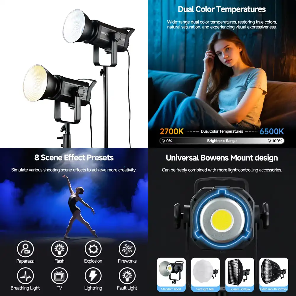 MiaoTu High-Power Photography  - Photography Lighting Direction ulasan dan harga