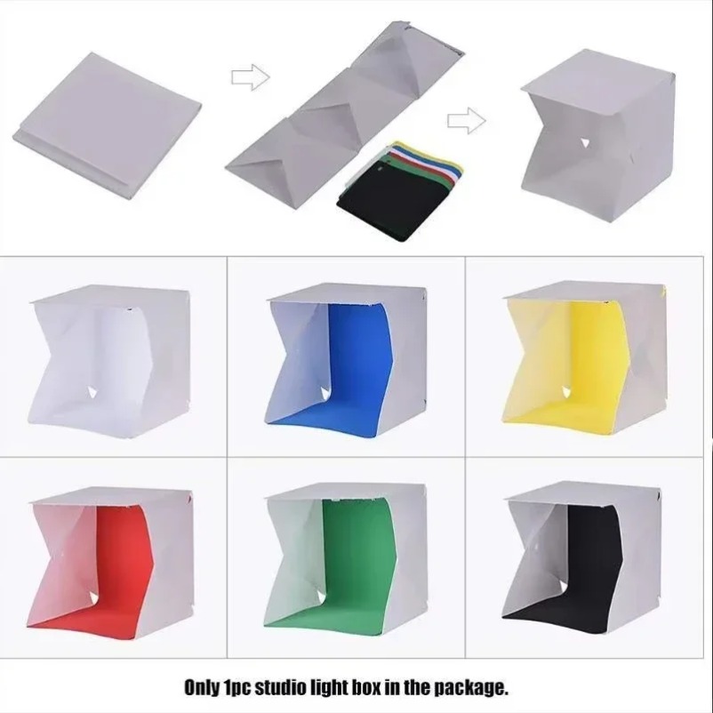 Mini Folding Photo Booth Softb - Softbox Portable Strip ulasan dan harga