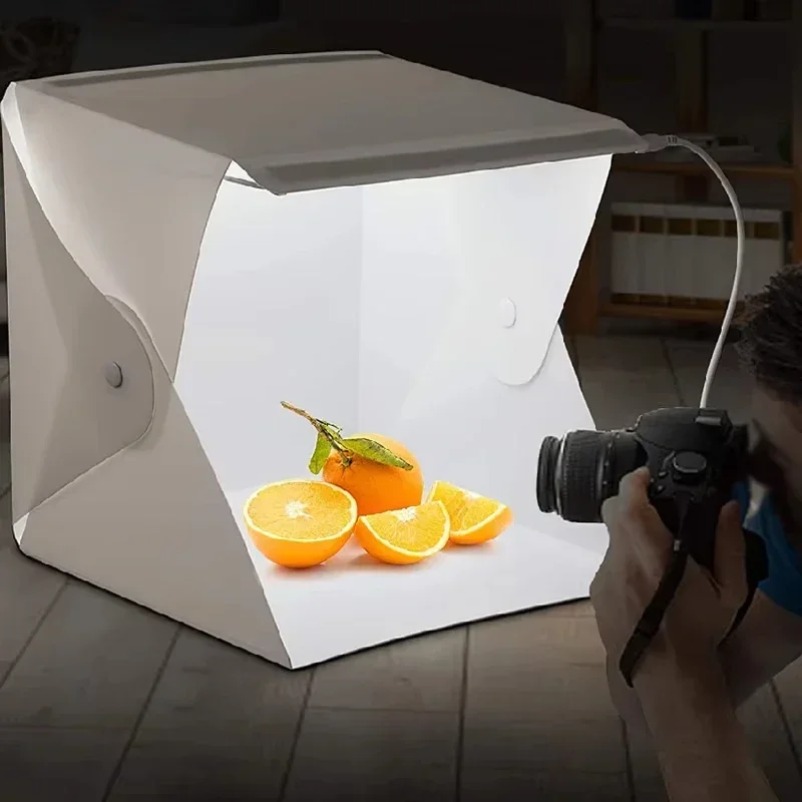 Mini Folding Photo Booth Softb - Softbox Portable Strip ulasan dan harga